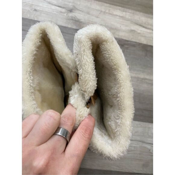 Michael Kors Wren Boots in Chestnut Brown, Kids Size 4 / Women's Size 5.5 - Picture 4 of 7